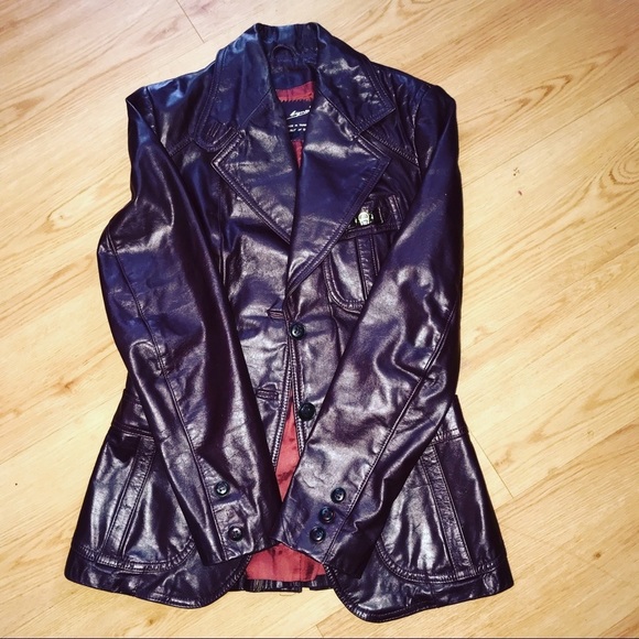 Etienne Aigner Jackets & Blazers - Etienne aigner leather jacket